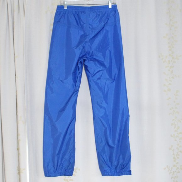 Vintage L.L. Bean Royal Blue Gore-Tex Nylon Windbreaker Pants Men's S 30" - Picture 2 of 16